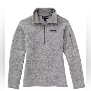 Like New - Patagonia women’s better sweater 1/4 zip pullover (Size XS)